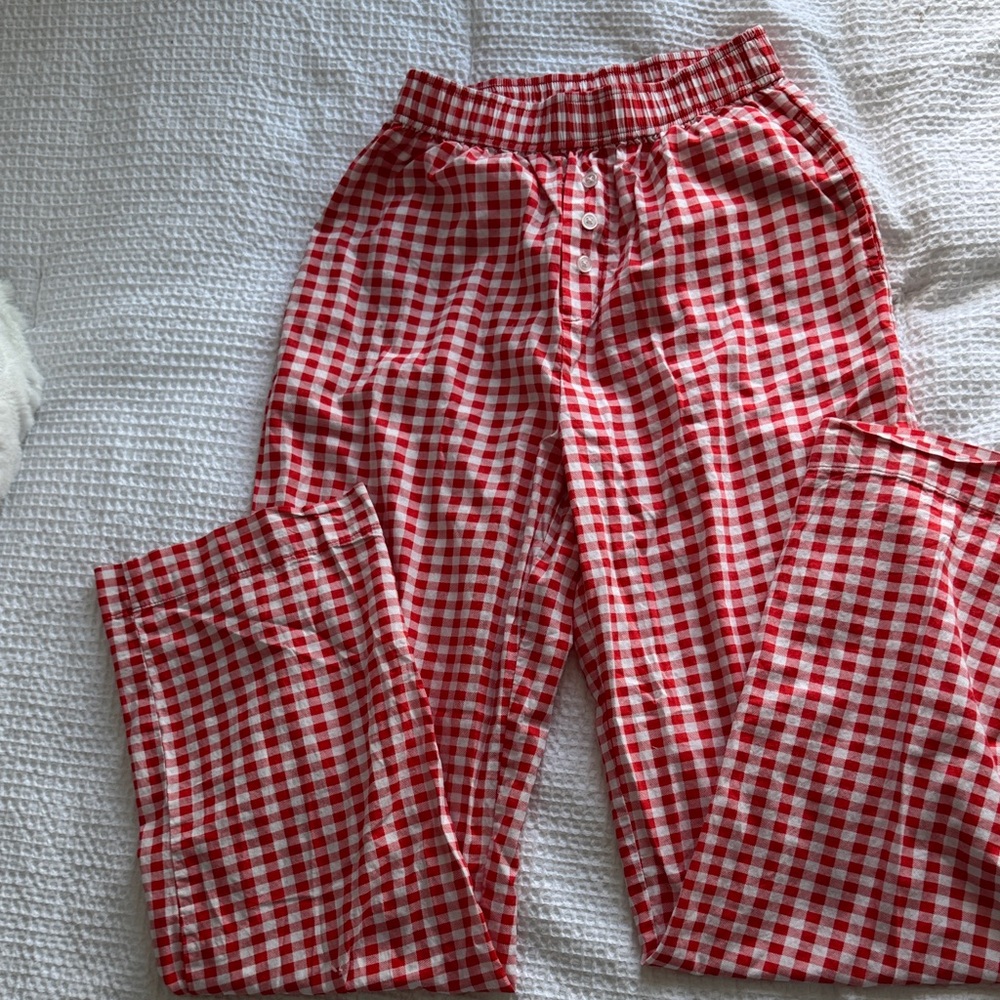 Target Red Checkered Women's Pajama Set